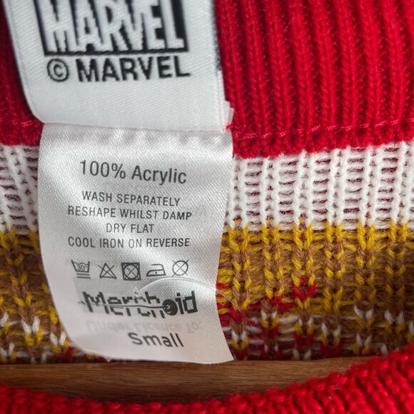 Marvel Avengers Endgame Sweater UNISEX Size Small Holiday Christmas Pullover - Picture 3 of 6